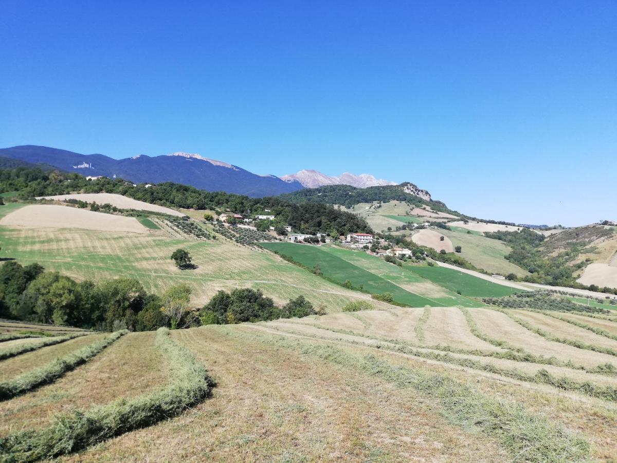 Casa A Montebello Di Bertona Con Vista Gran Sasso Βίλα Εξωτερικό φωτογραφία